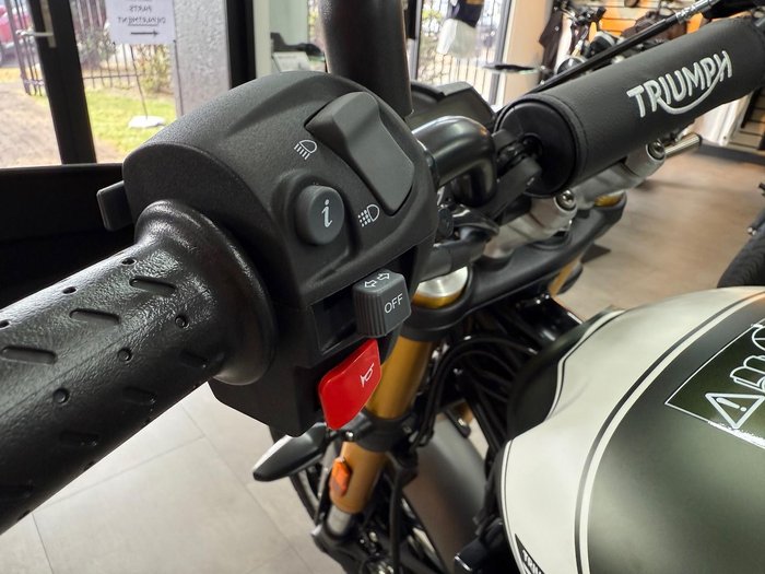 2024 Triumph Scrambler 400 X Scrambler Green