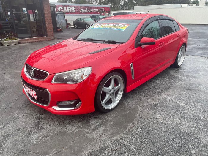 2017 Holden Commodore SV6 VF Series II MY17 Redhot