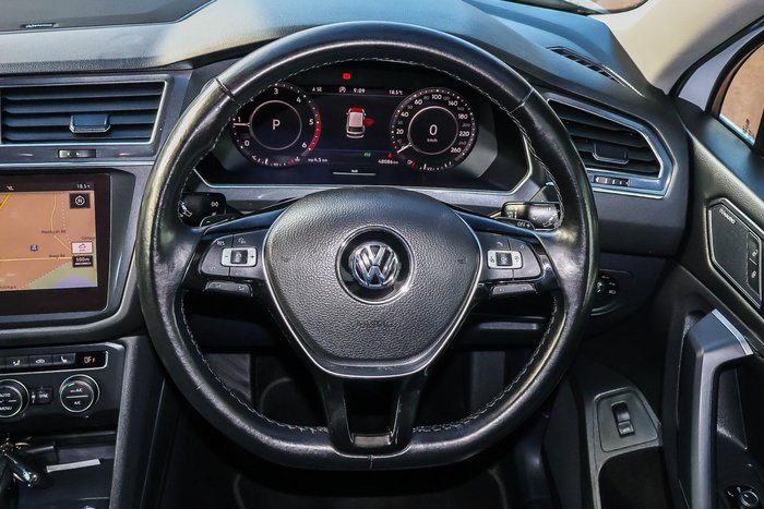 2018 Volkswagen Tiguan 140TDI Highline Allspace 5N MY18 Four Wheel Drive Pure White