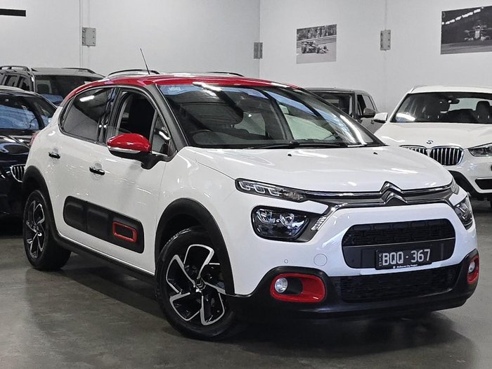 2021 Citroen C3 Shine B618 MY21 Polar White