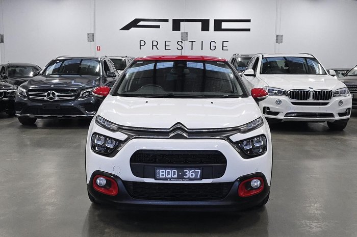2021 Citroen C3 Shine B618 MY21 Polar White