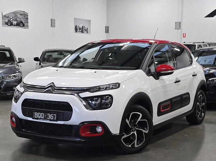2021 Citroen C3 Shine B618 MY21 Polar White