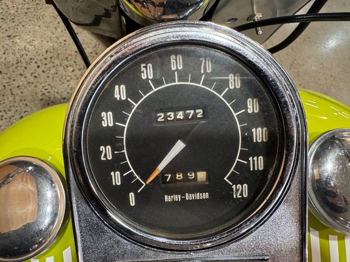1973 Harley-davidson 1973 Harley-Davidson 1200CC FLH1200 ELECTRA GLIDE Green