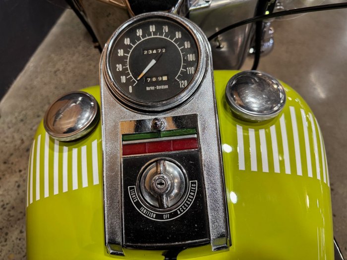 1973 Harley-davidson 1973 Harley-Davidson 1200CC FLH1200 ELECTRA GLIDE Green