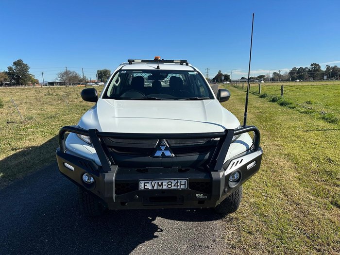 2022 Mitsubishi Triton GLX MR MY23 4X4 Dual Range White