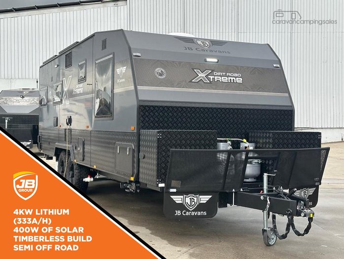 2025 JB Caravans 22'6 Dirt Road Xtreme Rear Club