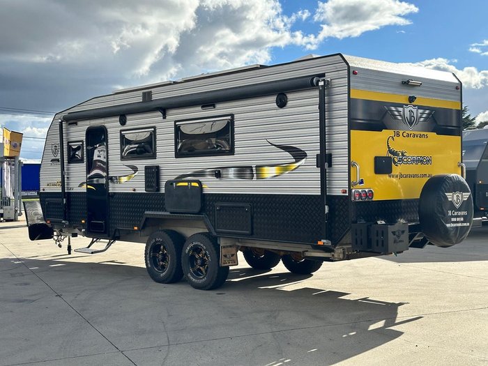 2018 JB Caravans 23' Scorpion Front Club Single/King Bed