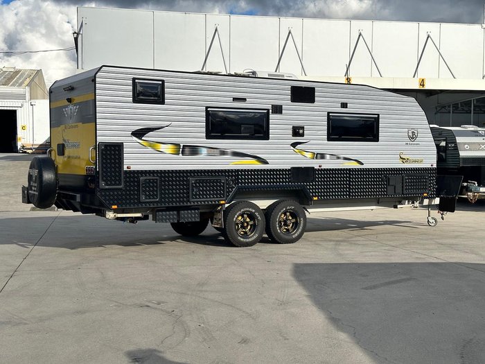 2018 JB Caravans 23' Scorpion Front Club Single/King Bed