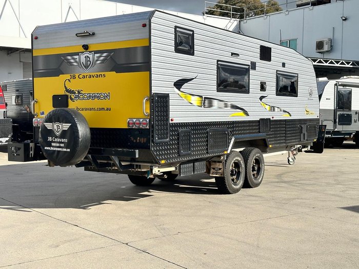 2018 JB Caravans 23' Scorpion Front Club Single/King Bed