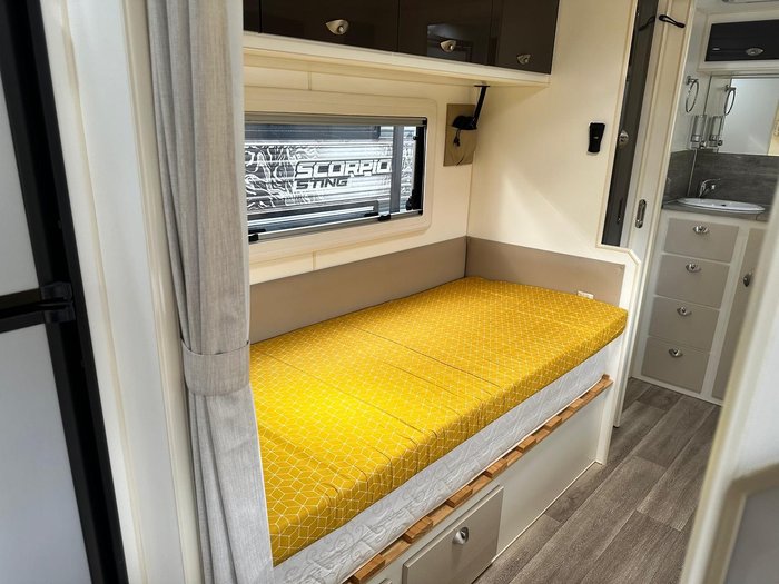 2018 JB Caravans 23' Scorpion Front Club Single/King Bed