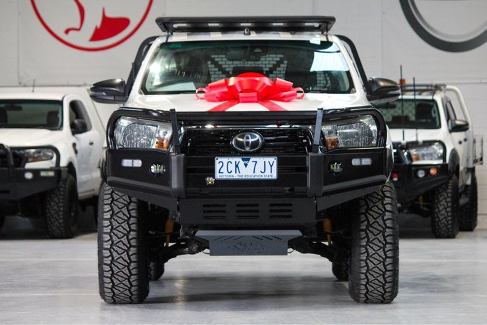 2020 Toyota Hilux SR GUN126R 4X4 Dual Range Glacier White