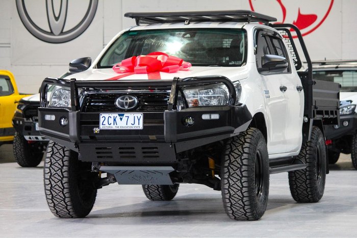 2020 Toyota Hilux SR GUN126R 4X4 Dual Range Glacier White