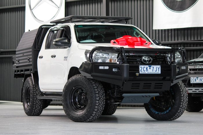 2020 Toyota Hilux SR GUN126R 4X4 Dual Range Glacier White