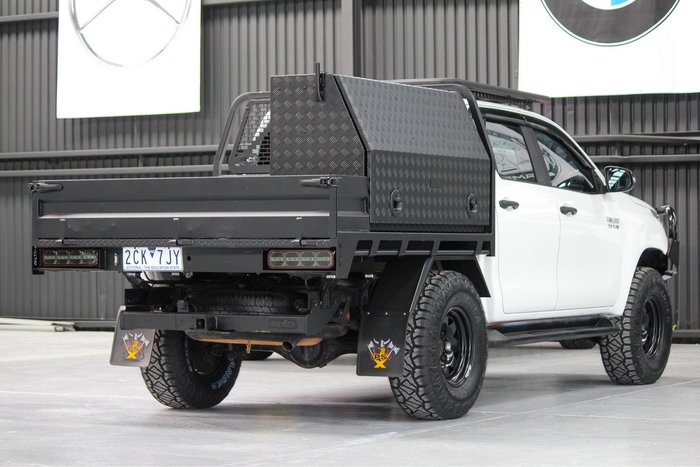2020 Toyota Hilux SR GUN126R 4X4 Dual Range Glacier White