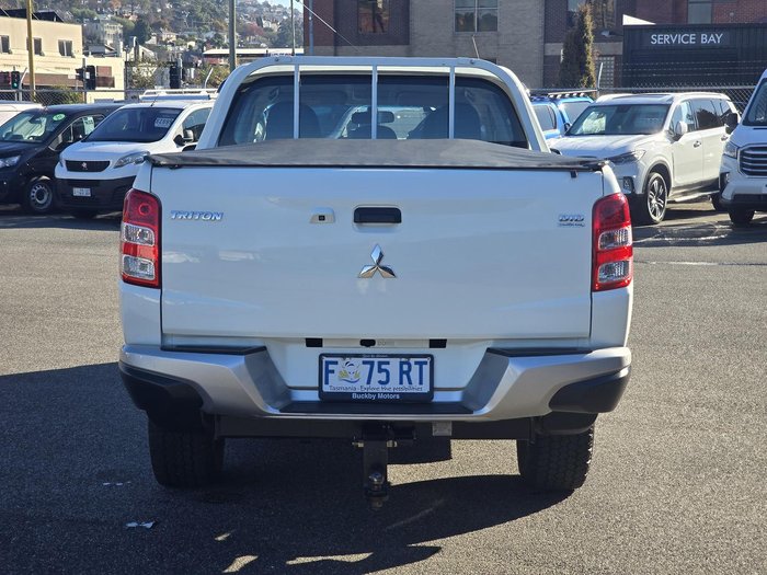 2016 Mitsubishi Triton GLX+ MQ MY16 4X4 Dual Range White