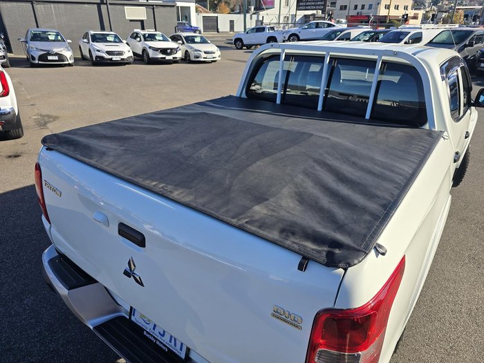2016 Mitsubishi Triton GLX+ MQ MY16 4X4 Dual Range White