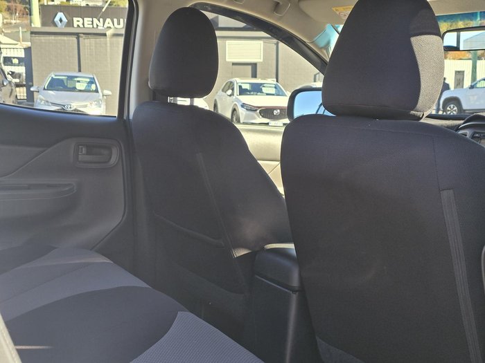 2016 Mitsubishi Triton GLX+ MQ MY16 4X4 Dual Range White