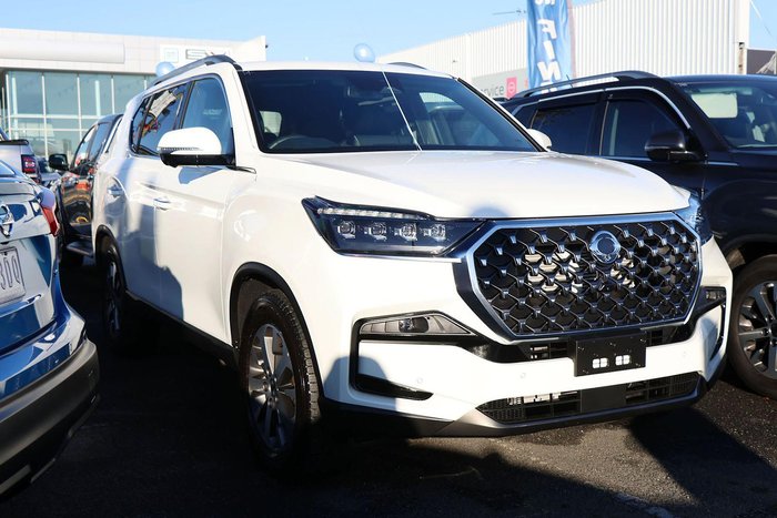 2024 SsangYong Rexton Ultimate Y461 MY24 4X4 Dual Range White