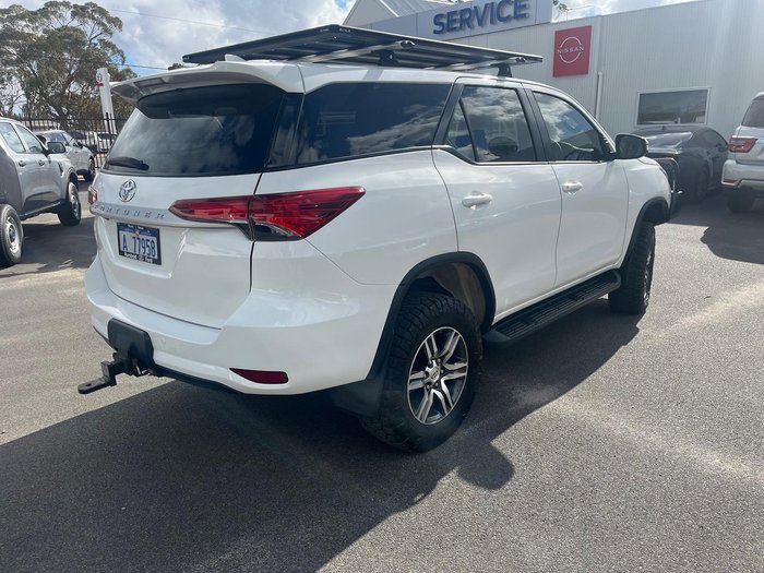 2018 Toyota Fortuner GXL GUN156R 4X4 Dual Range Glacier White