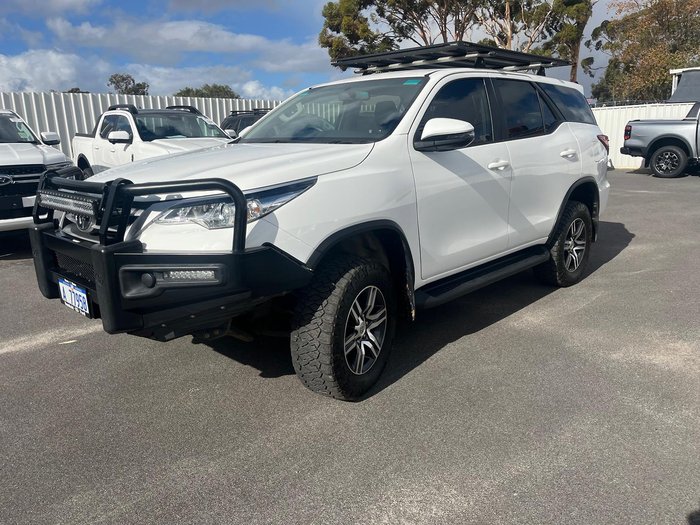2018 Toyota Fortuner GXL GUN156R 4X4 Dual Range Glacier White