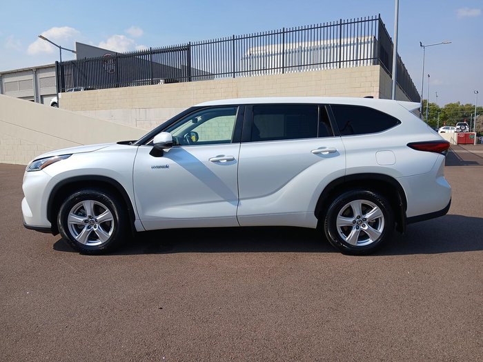 2023 Toyota Kluger GX AXUH78R 4X4 On Demand Frosted White