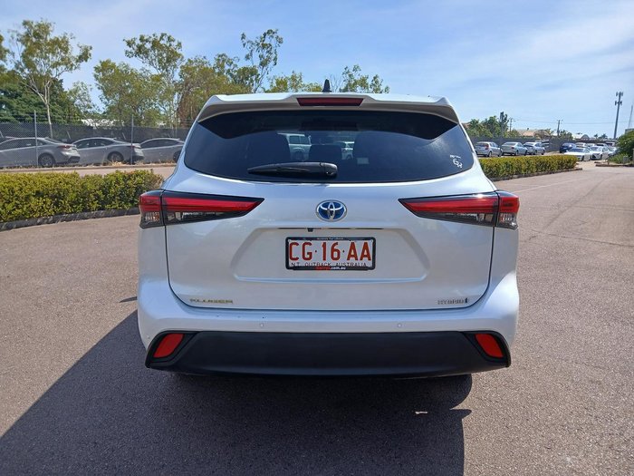 2023 Toyota Kluger GX AXUH78R 4X4 On Demand Frosted White