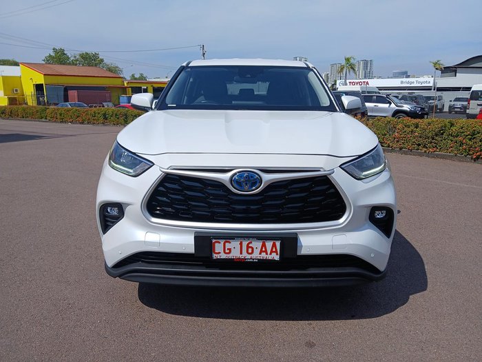 2023 Toyota Kluger GX AXUH78R 4X4 On Demand Frosted White