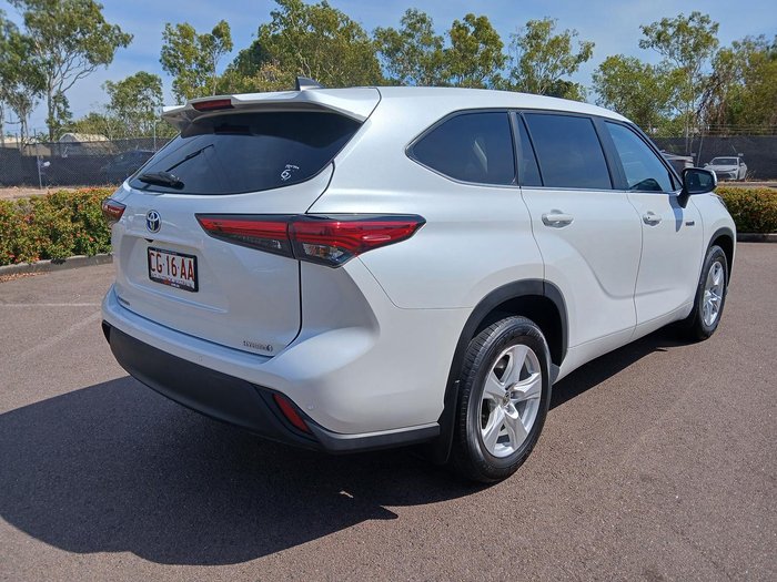2023 Toyota Kluger GX AXUH78R 4X4 On Demand Frosted White