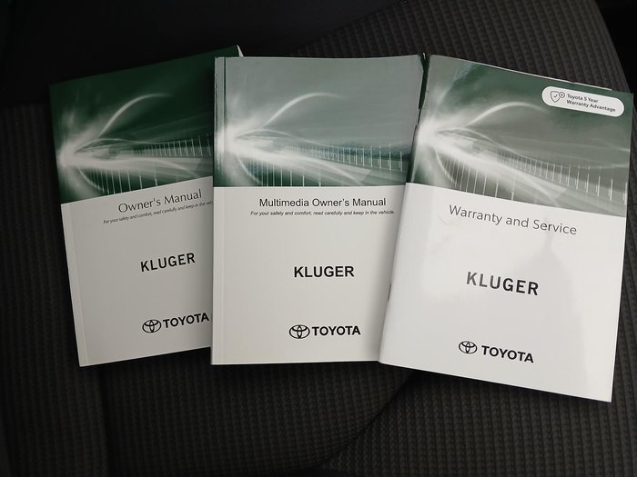 2023 Toyota Kluger GX AXUH78R 4X4 On Demand Frosted White