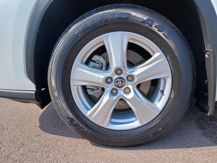 2023 Toyota Kluger GX AXUH78R 4X4 On Demand Frosted White