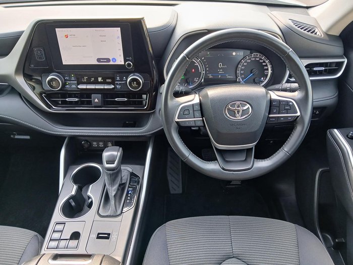 2023 Toyota Kluger GX AXUH78R 4X4 On Demand Frosted White
