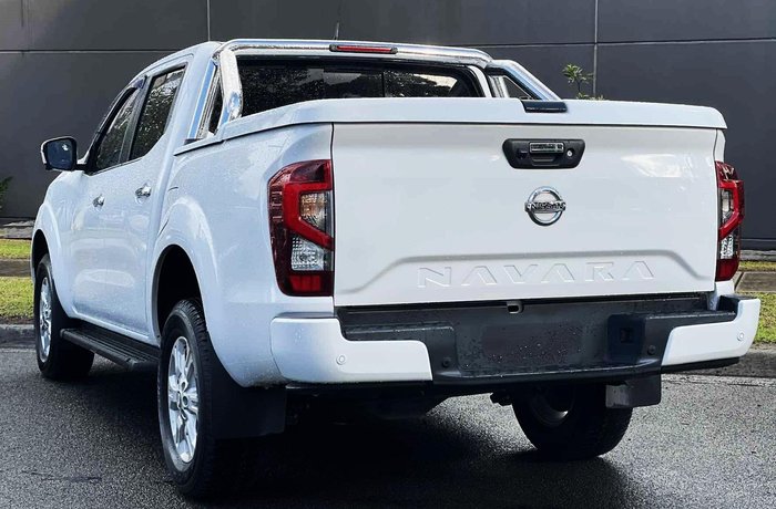 2022 Nissan Navara ST D23 MY21.5 4X4 Dual Range White Pearl