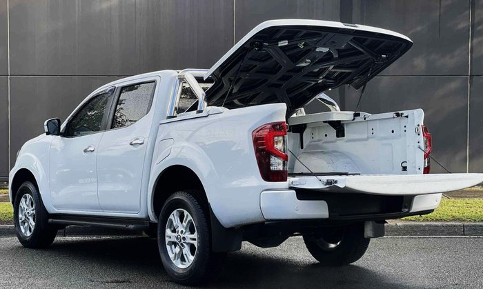 2022 Nissan Navara ST D23 MY21.5 4X4 Dual Range White Pearl