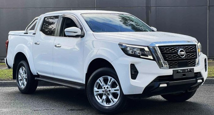 2022 Nissan Navara ST D23 MY21.5 4X4 Dual Range White Pearl