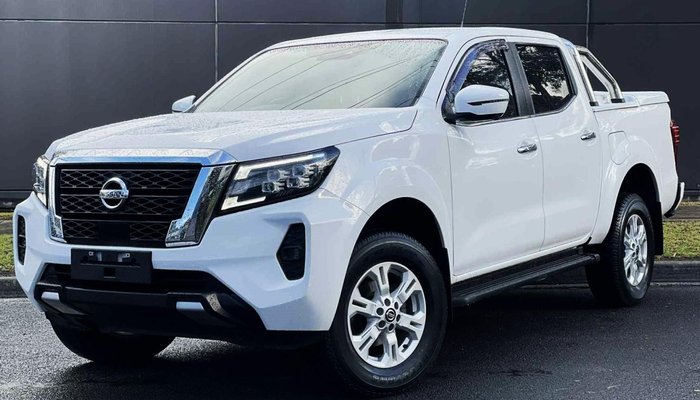 2022 Nissan Navara ST D23 MY21.5 4X4 Dual Range White Pearl