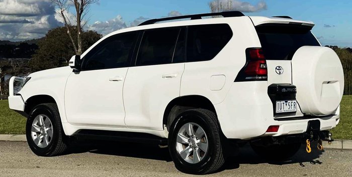 2021 Toyota Landcruiser Prado GXL GDJ150R 4X4 Dual Range Glacier White