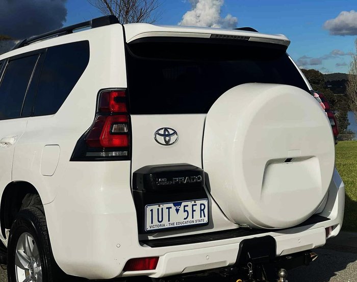 2021 Toyota Landcruiser Prado GXL GDJ150R 4X4 Dual Range Glacier White