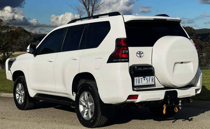 2021 Toyota Landcruiser Prado GXL GDJ150R 4X4 Dual Range Glacier White