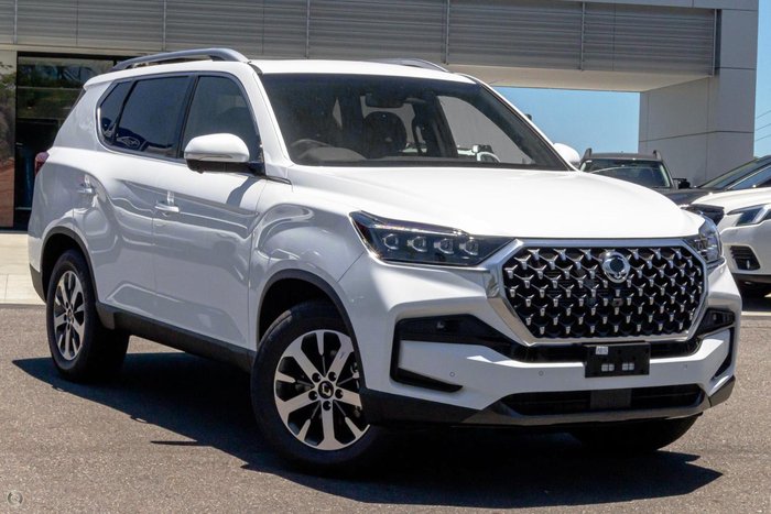 2024 SsangYong Rexton Ultimate Y461 MY24 4X4 Dual Range Grand White