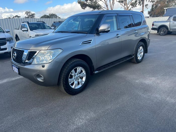 2013 Nissan Patrol Ti-L Y62 4X4 Dual Range Precision Grey