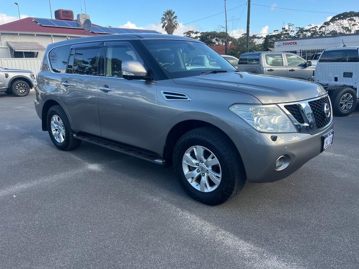 2013 Nissan Patrol Ti-L Y62 4X4 Dual Range Precision Grey