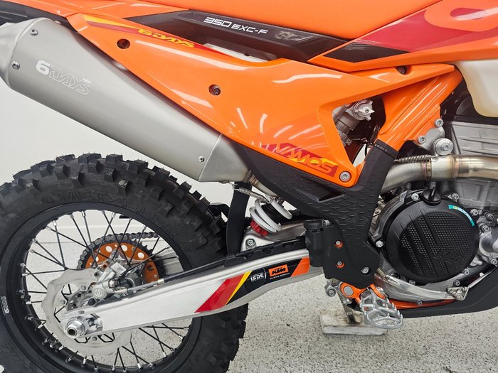 2025 Ktm 2025 Ktm 350CC EXC-F Six Days Orange