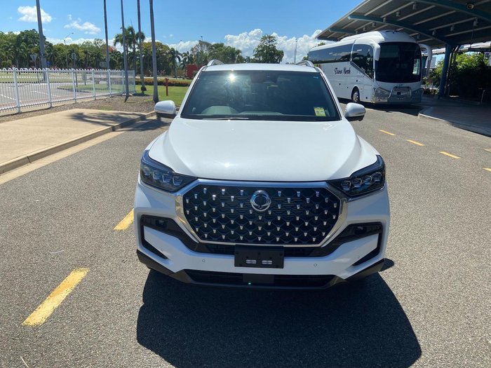2023 SsangYong Rexton Ultimate Y461 MY24 4X4 Dual Range Pearl White