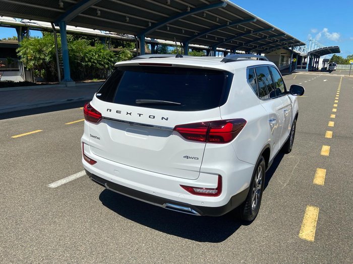 2023 SsangYong Rexton Ultimate Y461 MY24 4X4 Dual Range Pearl White
