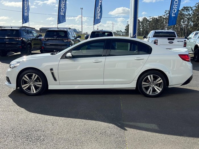 2015 Holden Commodore SV6 VF MY15 Heron White