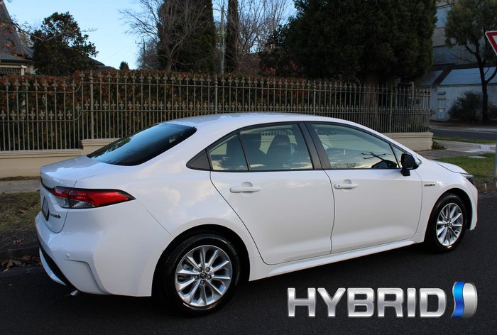 2021 Toyota Corolla Ascent Sport Hybrid ZWE211R Glacier White