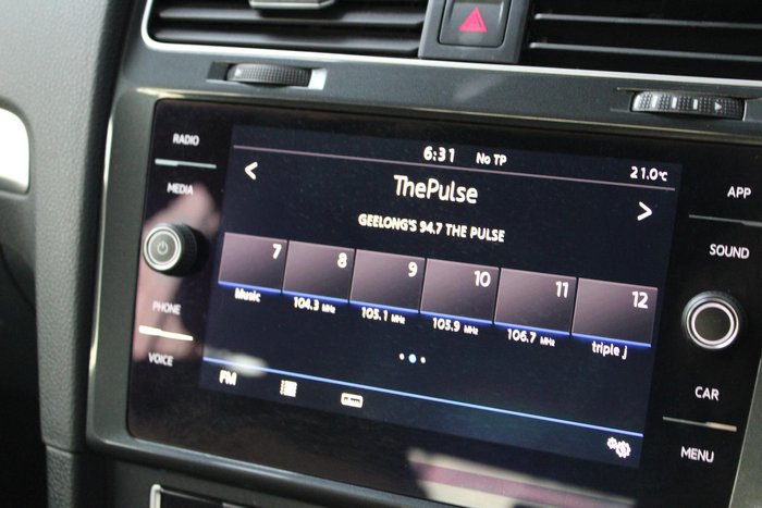 2020 Volkswagen Golf 110TSI Trendline 7.5 MY20 Pure White