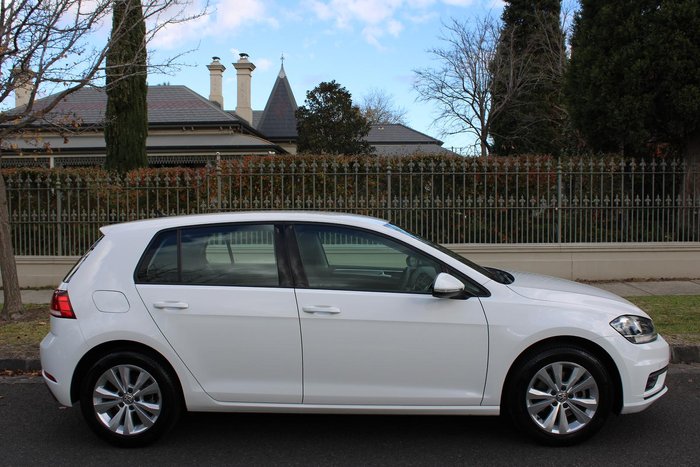 2020 Volkswagen Golf 110TSI Trendline 7.5 MY20 Pure White