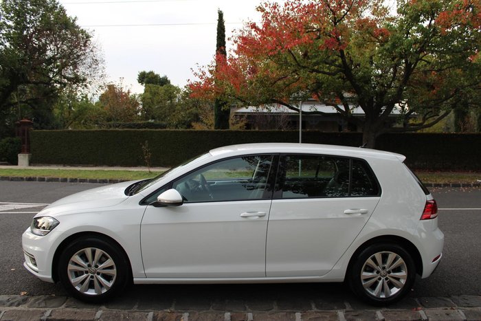 2020 Volkswagen Golf 110TSI Trendline 7.5 MY20 Pure White