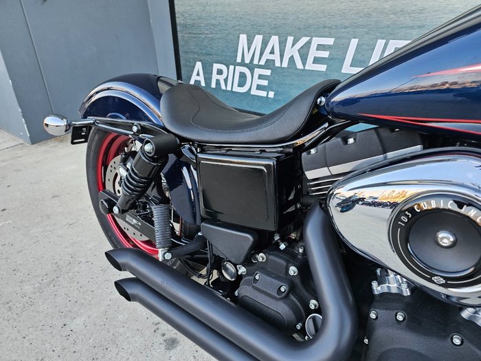 2013 HARLEY-DAVIDSON FXDB STREET BOB Blue